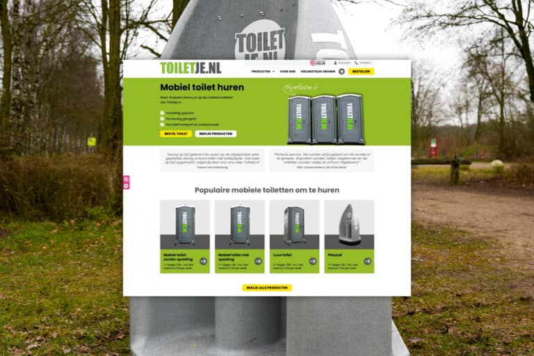 Toiletje.nl website
