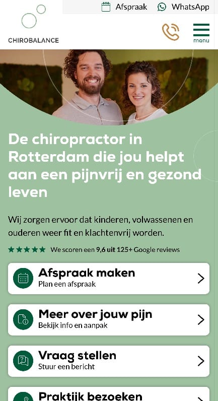 ChiroBalance mobiel
